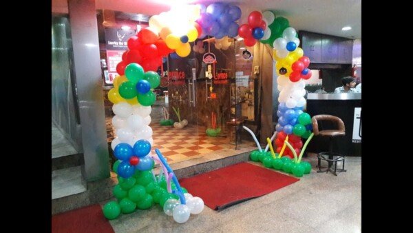 Chota Bheem themed birthday - Birthday Entrance